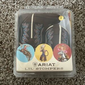 Ariat Lil Stompers Cowboy Boots Size 1